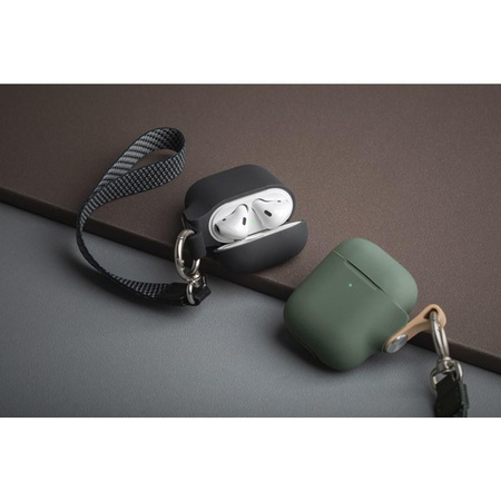 Moshi Pebbo - AirPods case with detachable wrist strap (Mint Green)