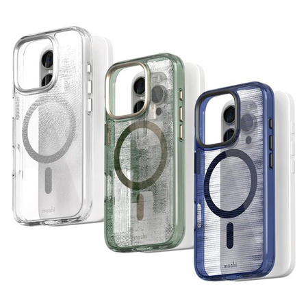 Moshi iGlaze MagSafe - iPhone 16 Pro Case (Dusk Indigo)
