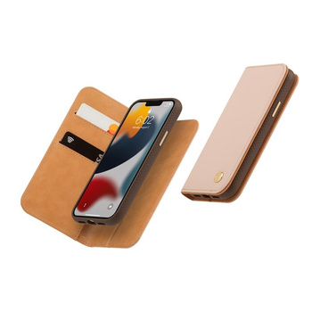 Moshi Overture - 3-in-1 case with flip cover for iPhone 13 Pro (anti-bacterial NanoShield™) (Luna Pink)