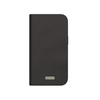 Moshi Overture MagSafe - Leather 3-in-1 iPhone 15 flip case (Midnight Black)
