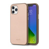 Moshi Overture - iPhone 12 / iPhone 12 Pro Flip Case + Brieftasche und Ständer (SnapTo System) (Luna Pink)