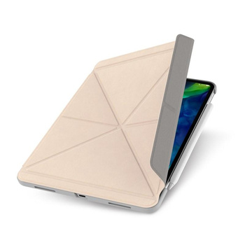 Moshi VersaCover - Origami case iPad Pro 11" (2020/2018) with Apple Pencil charging (Savanna Beige)