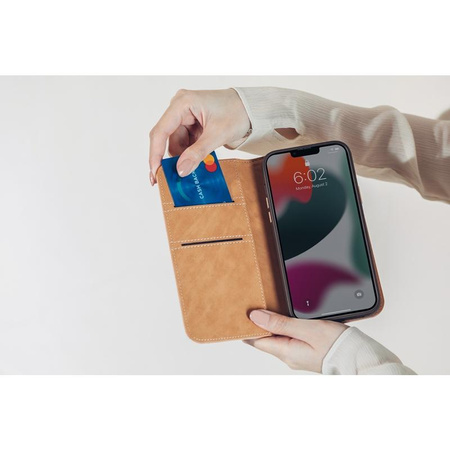 Moshi Overture - 3 az 1-ben tok flip cover iPhone 13 Pro (antibakteriális NanoShield™) (Luna Pink)