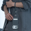 Moshi Kameleon MagSafe - Etui iPhone 17 Pro Max z funkcją podstawki (Dusk Blue)