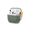 Moshi Pebbo - Étui AirPods 3 avec dragonne amovible (vert menthe)