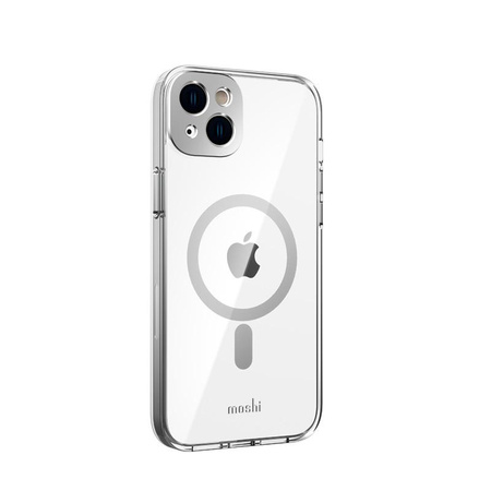 Moshi iGlaze MagSafe - iPhone 14 Plus tok (Luna ezüst)