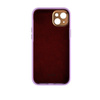 Moshi Napa Slim MagSafe - Ledertasche für iPhone 14 Plus (Lavendel-Lila)