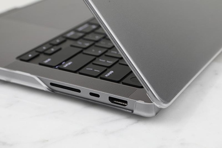 Moshi iGlaze Hardshell Case - MacBook Pro 14" (M4/M3/M2/M1/2024-2021) (Stealth Clear)