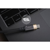Moshi USB-C Monitor Cable - USB-C Power Delivery 100W cable with 4K/60 Hz (HDR) support (Gray/Gold)