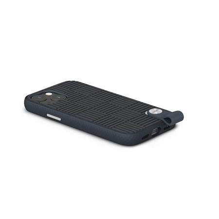 Moshi Altra - Etui z odpinaną smyczką iPhone 13 mini (antybakteryjne NanoShield™) (Blue)