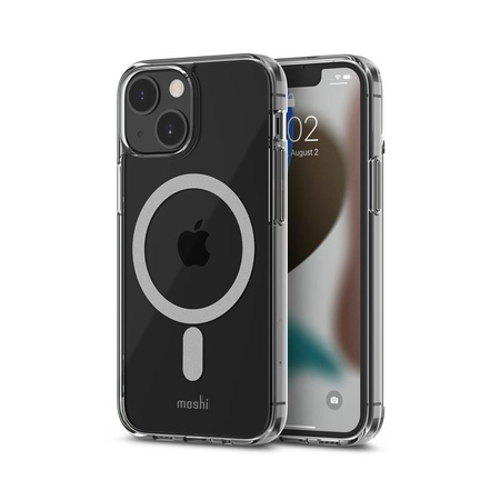 Moshi Arx Clear Slim Hardshell Case - Etui iPhone 13 mini MagSafe (Crystal Clear)