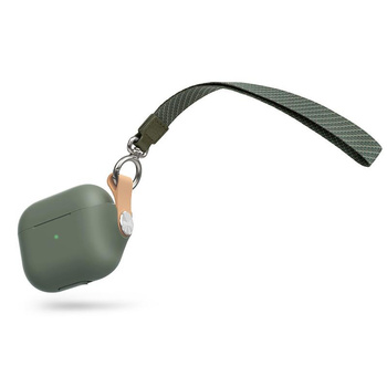 Moshi Pebbo - AirPods 3 tok levehető csuklópánttal (mentazöld)