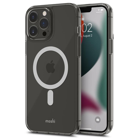 Moshi Arx Clear Slim Hardshell Case - Etui iPhone 13 Pro Max MagSafe (Crystal Clear)