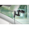 Moshi SnapTo Universal Car Mount with Wireless Charging- Magnetic Car Mount with Wireless Charging (Black)