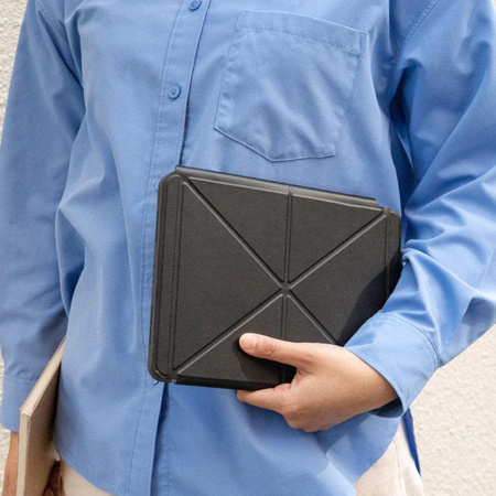 Moshi VersaCover - Étui Origami iPad Pro 11" M4 (2024) (Noir anthracite)