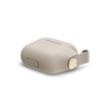 Moshi Pebbo – Etui AirPods 3 z odpinanym paskiem na rękę (Savanna Beige)