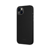 Moshi Napa Slim MagSafe - Leather iPhone 14 Plus Case (Midnight Black)
