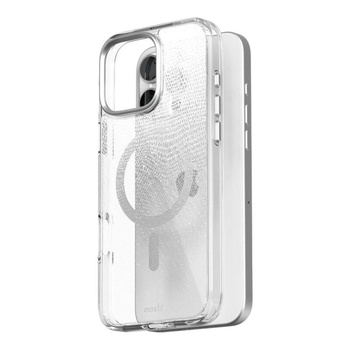 Moshi iGlaze MagSafe - iPhone 16 Pro Case (Mist White)