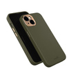 Moshi Napa Slim MagSafe - Leather iPhone 14 Case (Juniper Green)