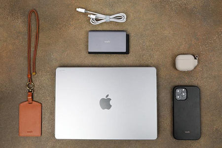 Moshi iGlaze Hardshell Case - MacBook Pro 14" (M4/M3/M2/M1/2024-2021) (Stealth Clear)