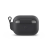 Moshi Pebbo - Étui pour AirPods Pro avec dragonne amovible (Shadow Black)
