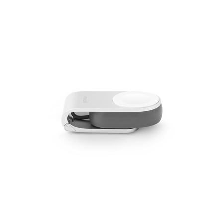 Moshi Flekto - MFi foldable charger for Apple Watch with USB cable (silver)