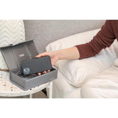 Moshi Deep Purple - Portable UV-C LED sanitizer (gray)