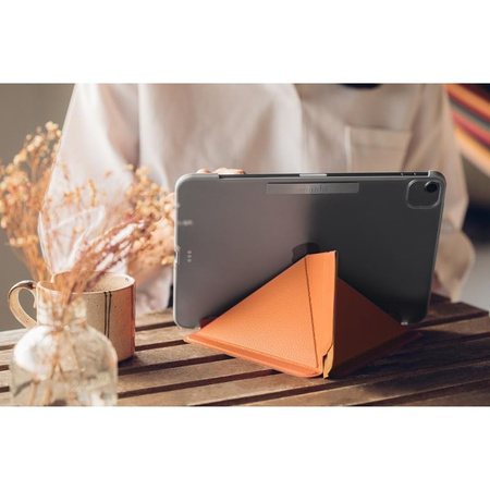 Moshi VersaCover - iPad Pro 11" (2021/2018) / iPad Air 10.9" (5th-4th gen origami case.) (2022/2020) (Sienna Orange)