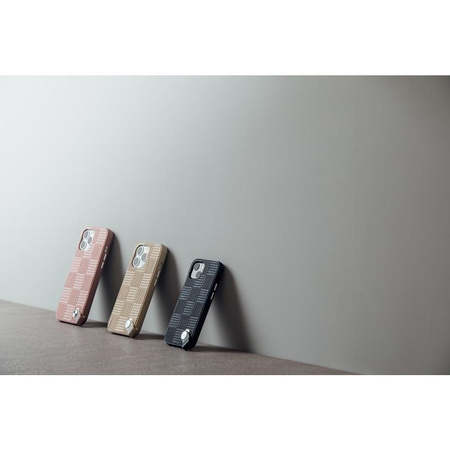 Moshi Altra - tok levehető zsinórral iPhone 13 Pro (antibakteriális NanoShield™) (kék)