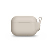 Moshi Pebbo - Étui AirPods Pro avec dragonne détachable (Beige Savanna)