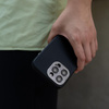 Moshi Napa MagSafe - bőr iPhone 15 tok (éjfekete)