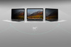 Moshi Umbra - MacBook Air 13.6" M2 screen protection film (2022) with privacy filter (black frame)