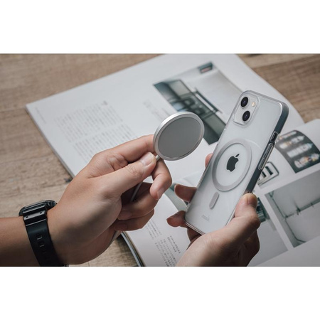 Moshi Arx Clear Slim Hardshell tok - iPhone 13 MagSafe tok (kristálytiszta)