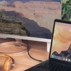 Moshi USB-C Monitor Cable - USB-C Power Delivery 100W cable with 4K/60 Hz (HDR) support (Gray/Gold)