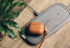 Moshi Pebbo Luxe - AirPods 3 case with detachable wrist strap (Caramel Brown)