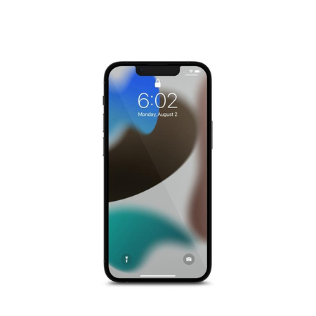 Moshi AirFoil Pro - Flexible hybrid glass iPhone 13 mini (black frame)