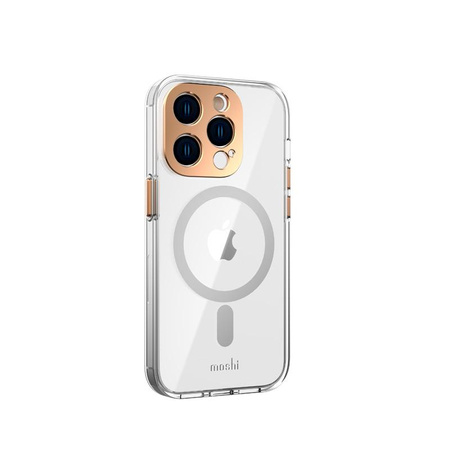 Moshi iGlaze MagSafe - Etui iPhone 14 Pro (Sunset Gold)