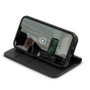 Moshi Overture - flipové pouzdro 3 v 1 pro iPhone 13 Pro Max (antibakteriální NanoShield™) (Jet Black)
