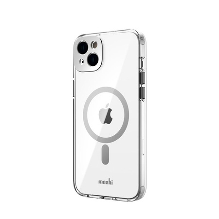 Moshi iGlaze MagSafe - iPhone 14 Plus tok (Luna ezüst)