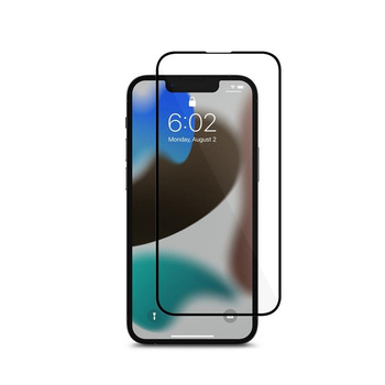 Moshi AirFoil Pro - Elastyczne szkło hybrydowe iPhone 13 mini (czarna ramka)