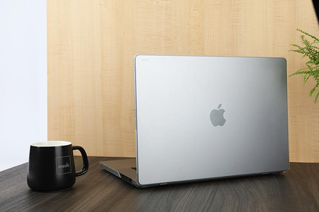 Moshi iGlaze Hardshell Case - MacBook Air 13.6" M2 Case (2022) (Stealth Clear)