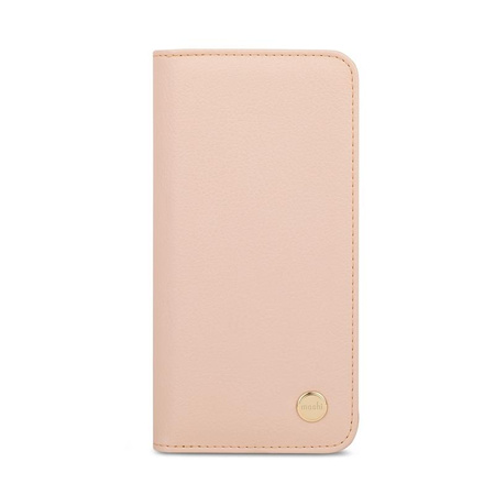 Moshi Overture - 3 az 1-ben tok flip cover iPhone 13 Pro (antibakteriális NanoShield™) (Luna Pink)