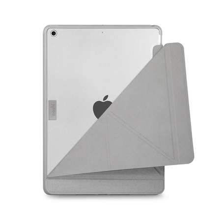 Moshi VersaCover - iPad 10.2" (2021 / 2020 / 2019) origami tok (kőszürke)