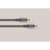 Kabel k monitoru Moshi USB-C - USB-C Power Delivery 100W kabel s podporou 4K/60 Hz (HDR) (šedý/zlatý)