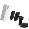 Moshi SnapTo Universal Car Mount with Wireless Charging- Magnetic Car Mount with Wireless Charging (Black)