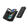 Moshi Overture - Etui 3w1 z klapką iPhone 13 mini (antybakteryjne NanoShield™) (Jet Black)