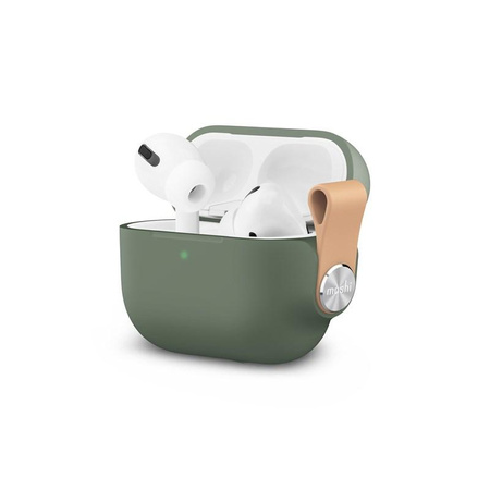 Moshi Pebbo - AirPods Pro case with detachable wrist strap (Mint Green)