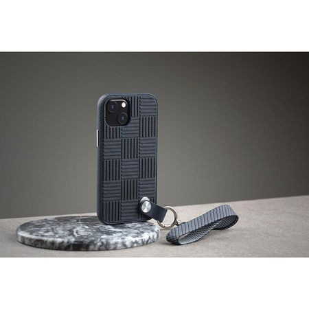 Moshi Altra - Case with detachable lanyard iPhone 13 (anti-microbial NanoShield™) (Blue)