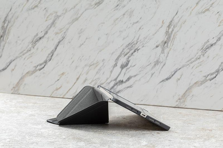 Moshi VersaCover - iPad mini 6 (2021) Origami-Hülle mit Apple Pencil Aufladung (Charcoal Black)