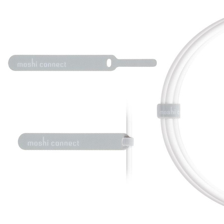 Moshi USB-C auf DisplayPort Kabel - Aluminium Adapter von USB-C auf DisplayPort 5K/60fps (silber)